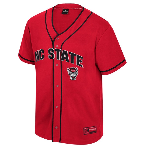 Red/Black Fashion Baseball Jersey -